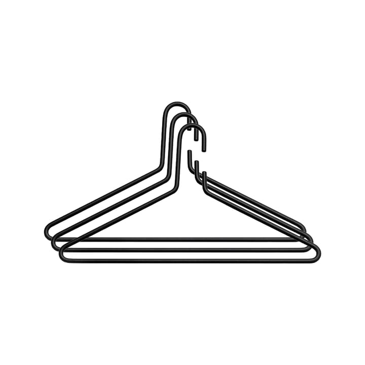Triangel vaateripustin, 3-pakkaus - Musta - Essem Design