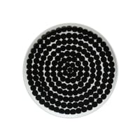 Black white plate