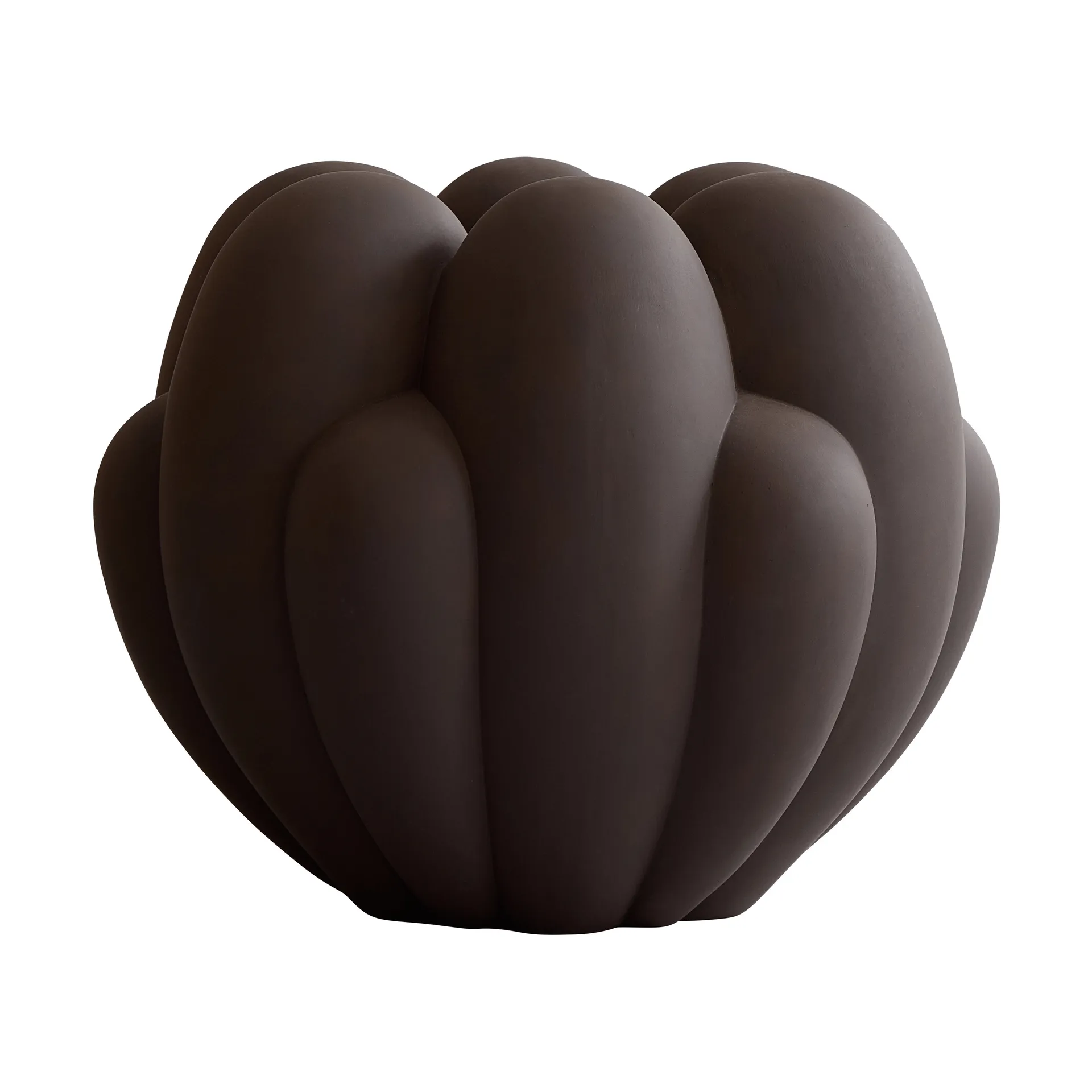 Bloom maljakko Big, Chocolate brown 101 Copenhagen