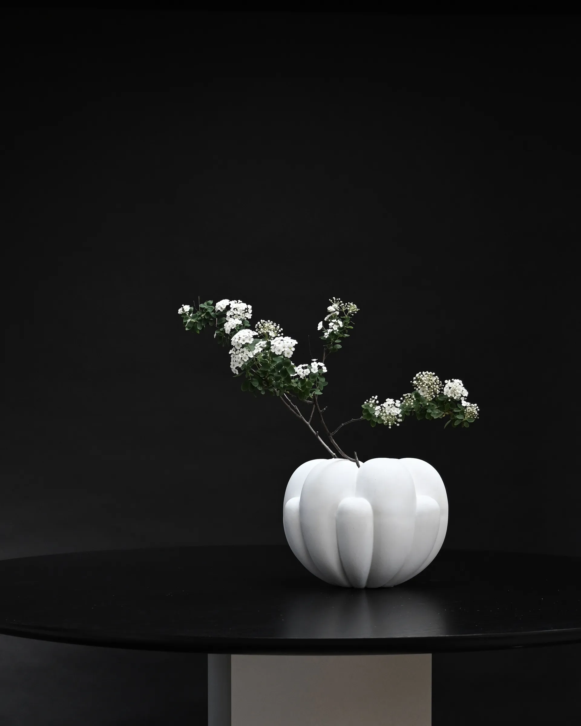 Bloom maljakko petit 22,5x24 cm, Bone white 101 Copenhagen