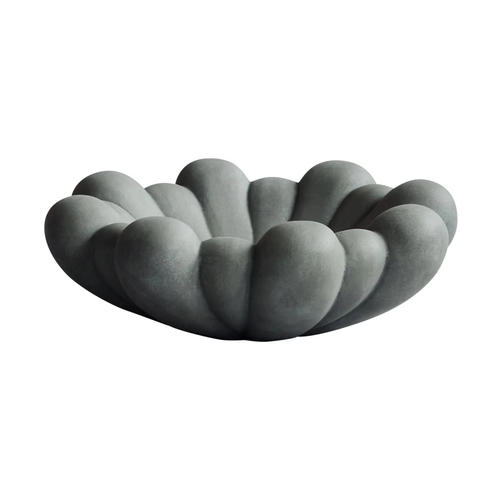 Bloom Tray kulho medio Ø28,5 cm, Dark grey 101 Copenhagen