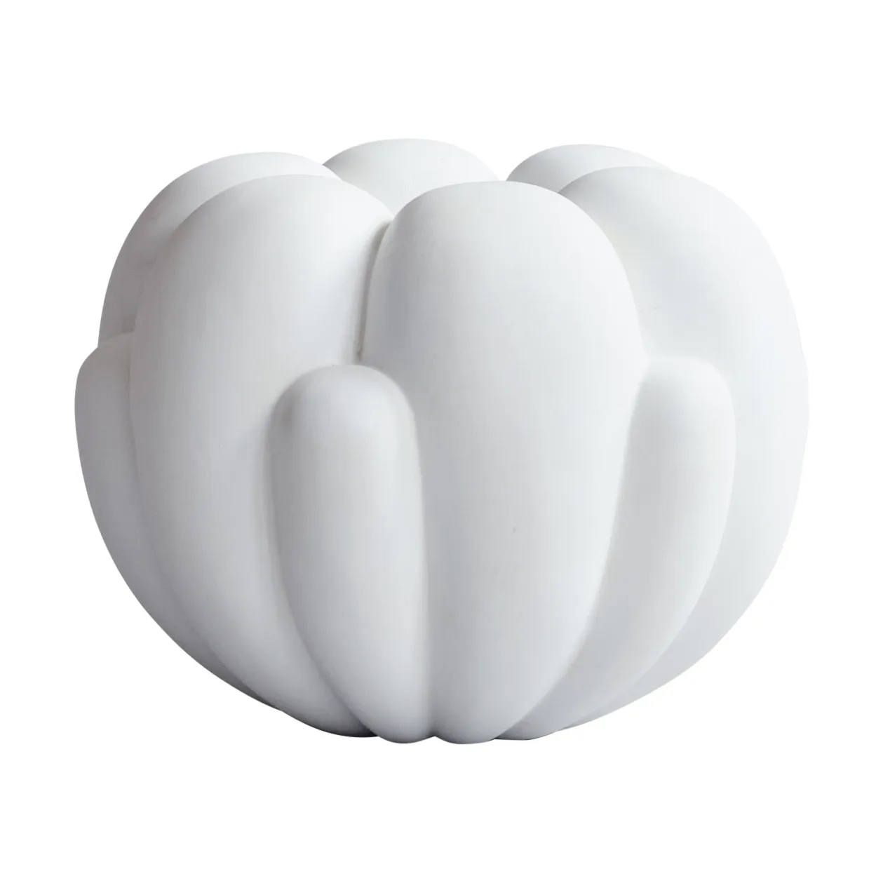 Bloom vaasi petit 22,5x24 cm, Bone white 101 Copenhagen