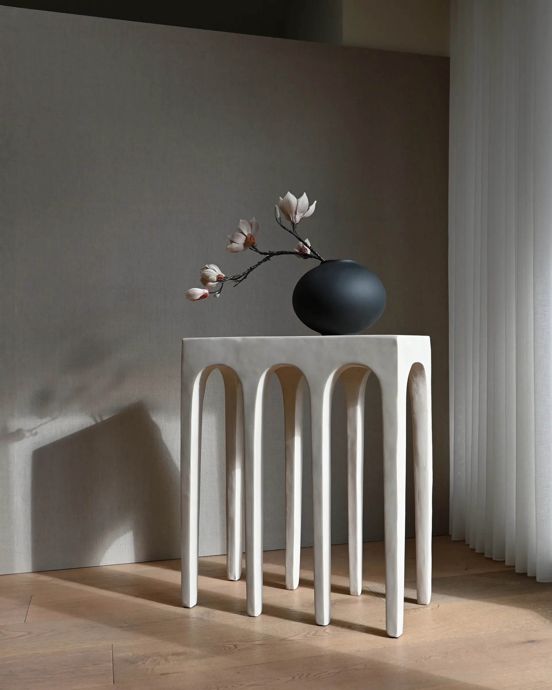 Bow Console -pöytä 70,5 x 80 cm, Birch 101 Copenhagen