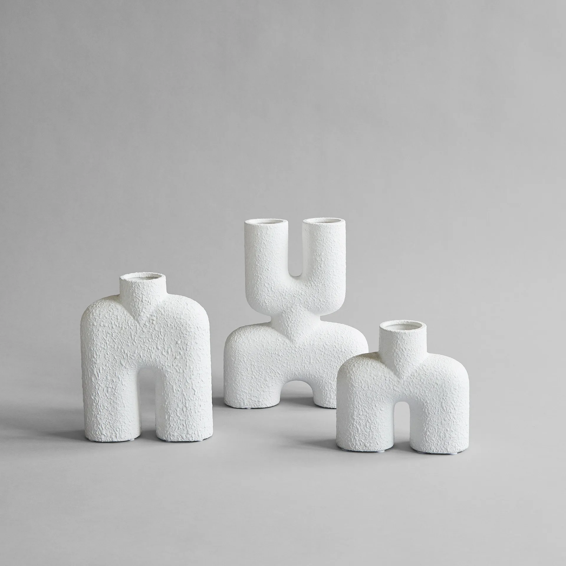 Cobra Double Mini -maljakko 22 x 28 cm, Bubble White 101 Copenhagen