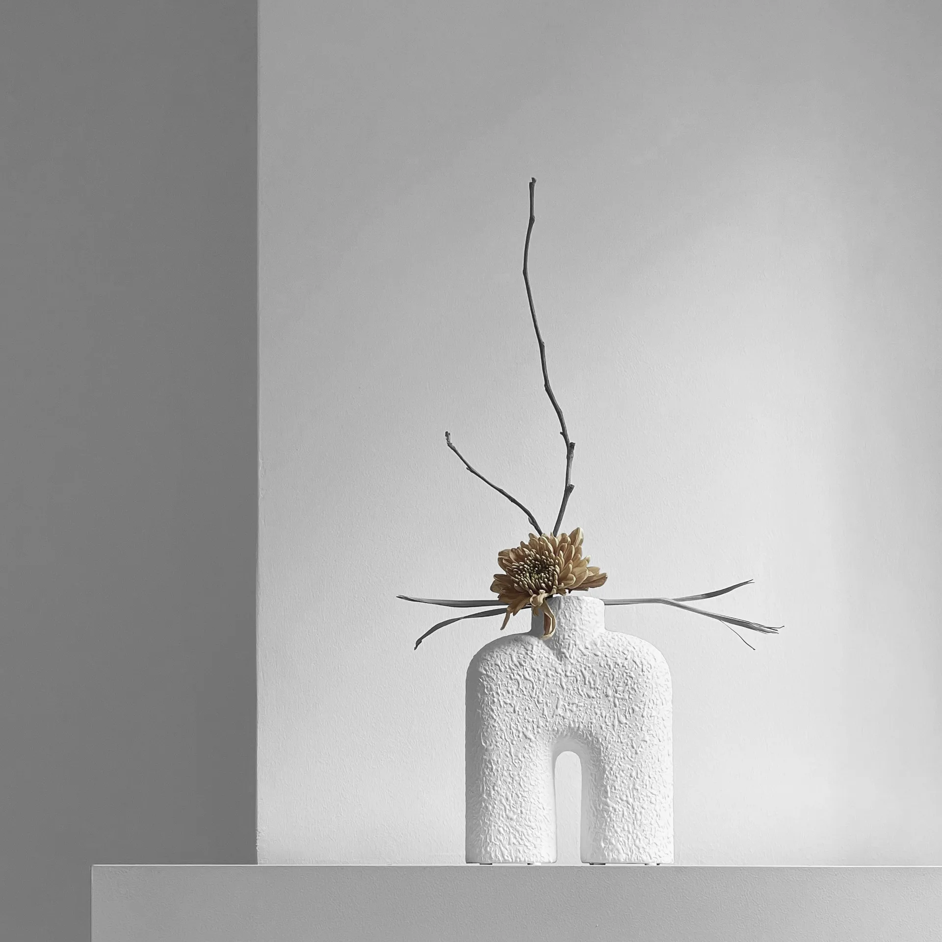 Cobra Tall Mini -maljakko 18 x 23 cm, Bubble White 101 Copenhagen