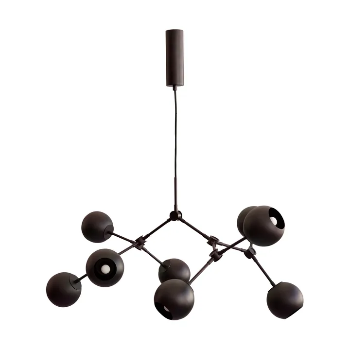 Drop Chandelier Globe kattokruunu mini - Burned black - 101 Copenhagen