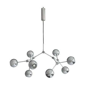 Drop Chandelier Globe kattokruunu mini - Chrome - 101 Copenhagen