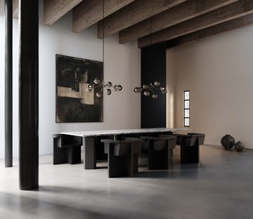 Drop Chandelier Globe kattokruunu mini - Chrome - 101 Copenhagen