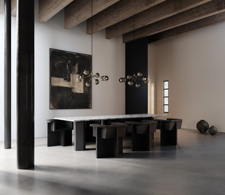 Drop Chandelier Globe kattokruunu mini, Chrome 101 Copenhagen