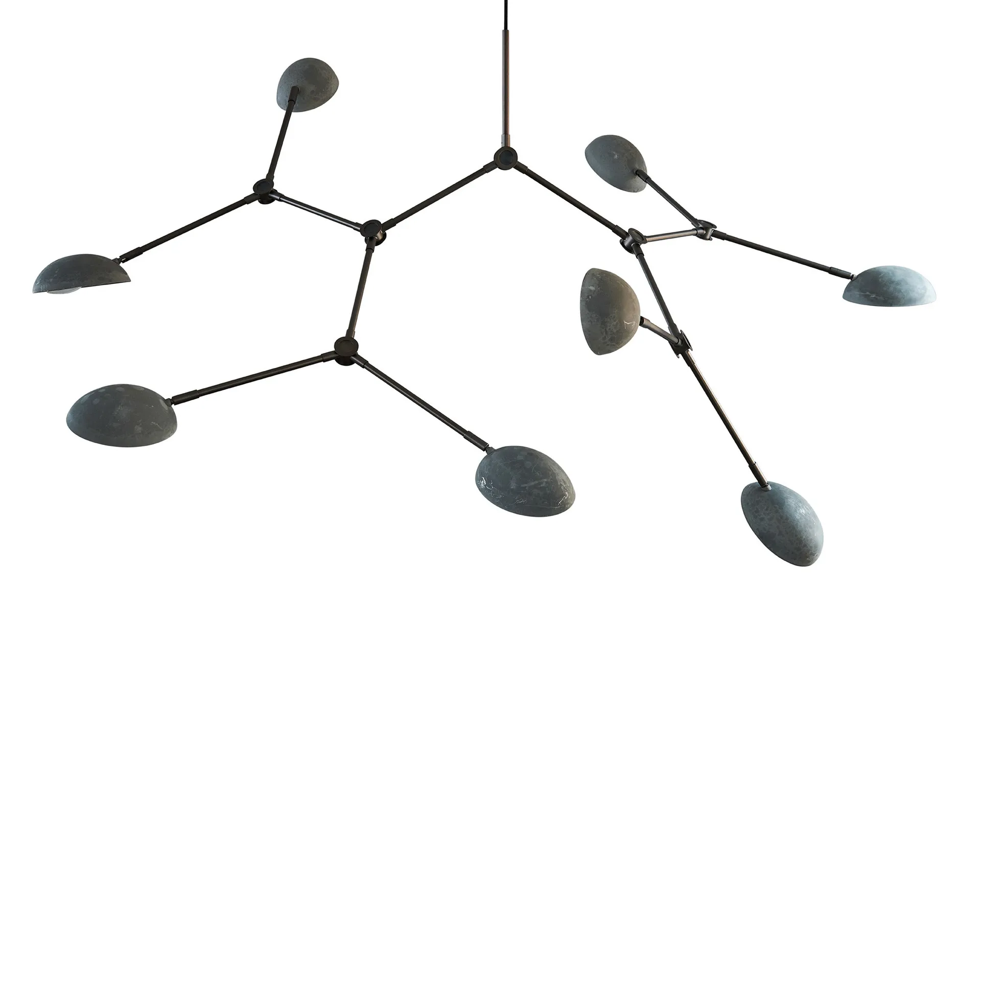 Drop Chandelier -kattokruunu, Oksidoitu 101 Copenhagen