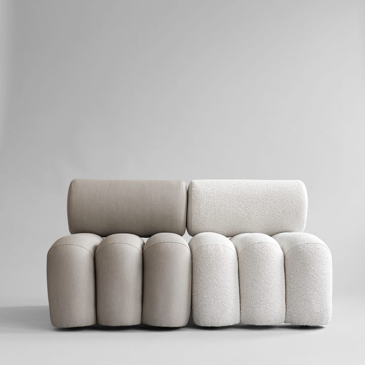 Foku Chair loungenojatuoli, Bouclé 101 Copenhagen