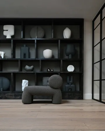 Foku Chair loungenojatuoli - Deep taupe - 101 Copenhagen