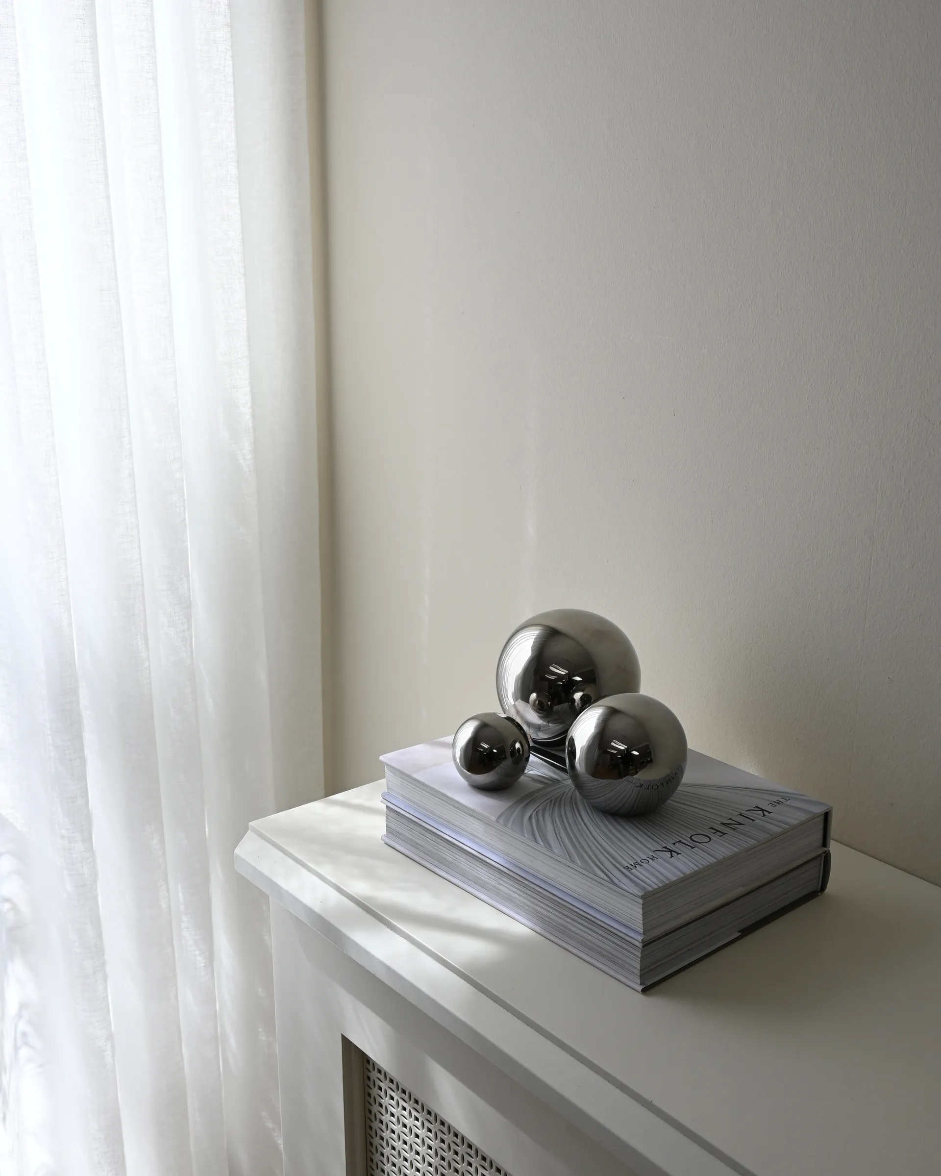 Gallery Balls koriste 3 osaa, Chrome 101 Copenhagen