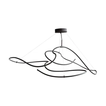 Ghost Chandelier big kattolamppu - Burned black - 101 Copenhagen