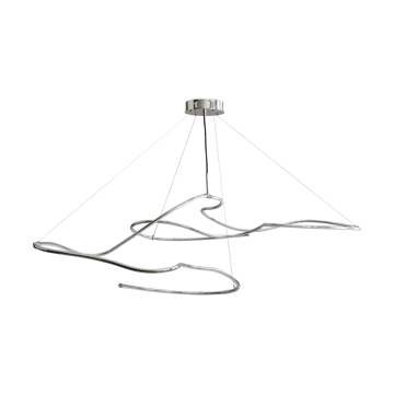Ghost Chandelier big kattolamppu - Chrome - 101 Copenhagen