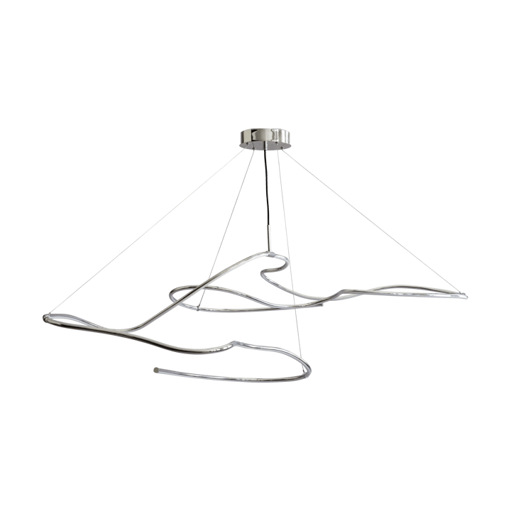 Ghost Chandelier big kattolamppu, Chrome 101 Copenhagen