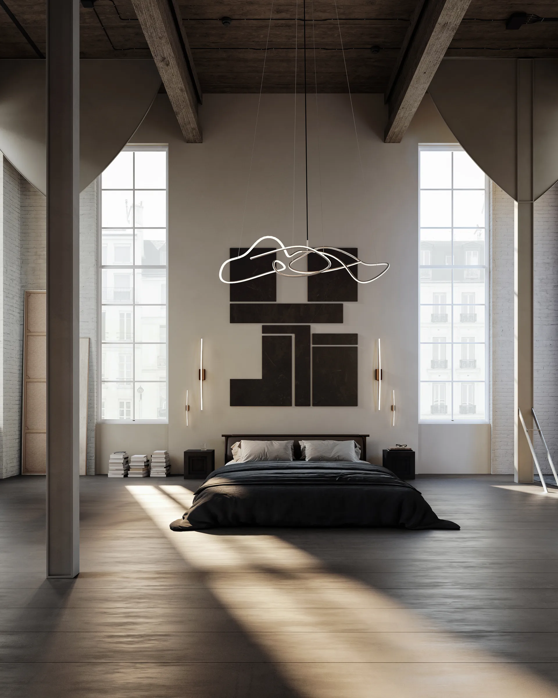 Ghost Chandelier big kattolamppu, Chrome 101 Copenhagen