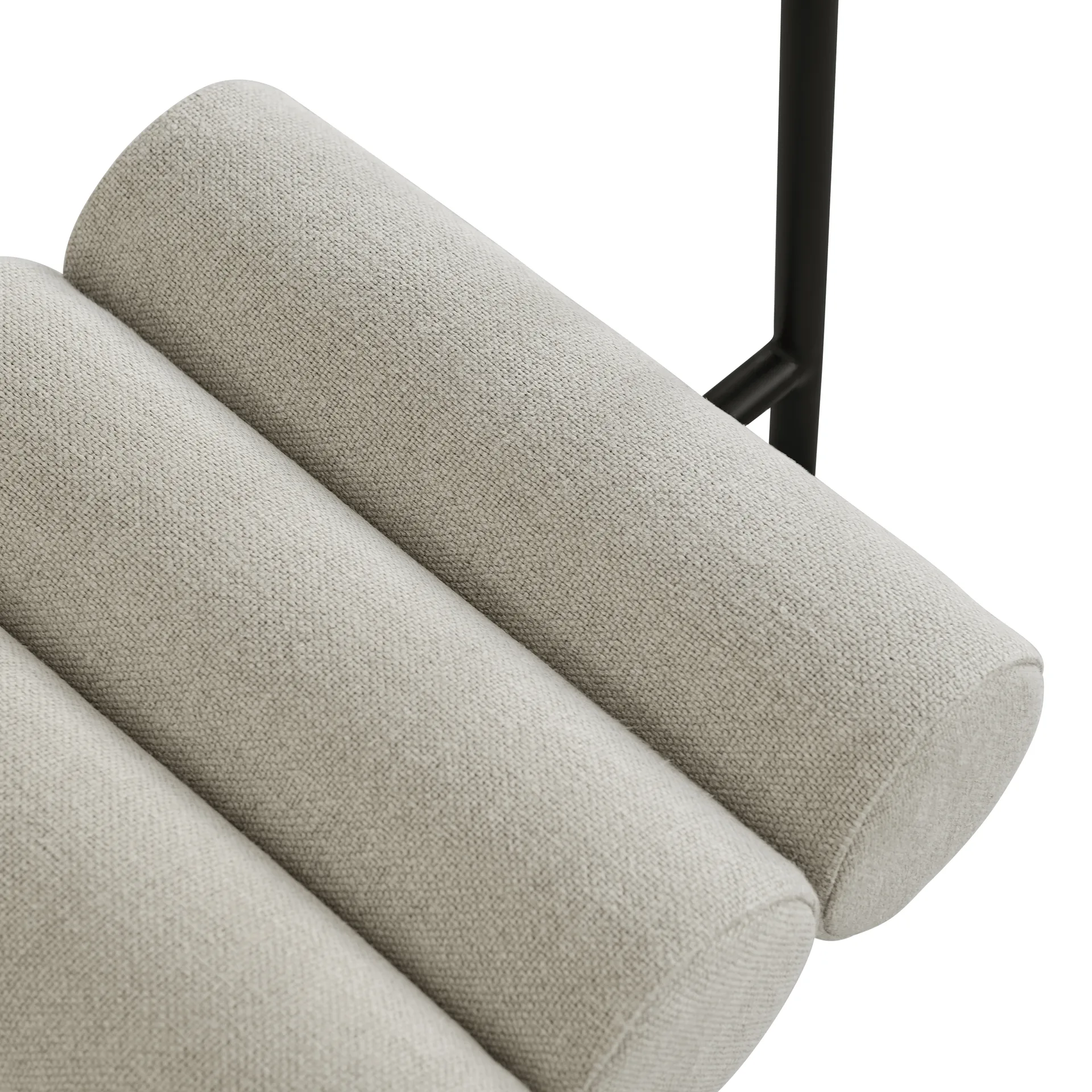 Hiro ruokatuoli, Black frame-Sand 101 Copenhagen