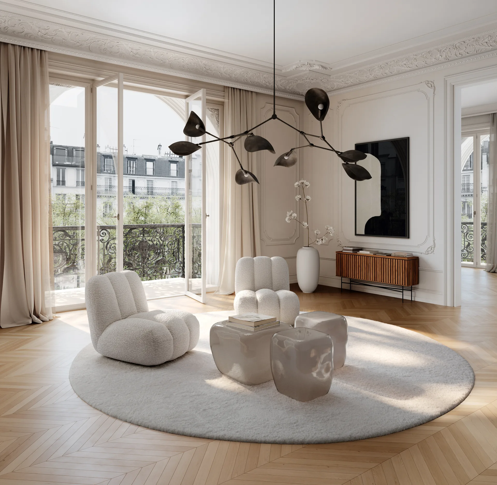 Isis sohvapöytä medio, Savun sävyinen aavikko 101 Copenhagen