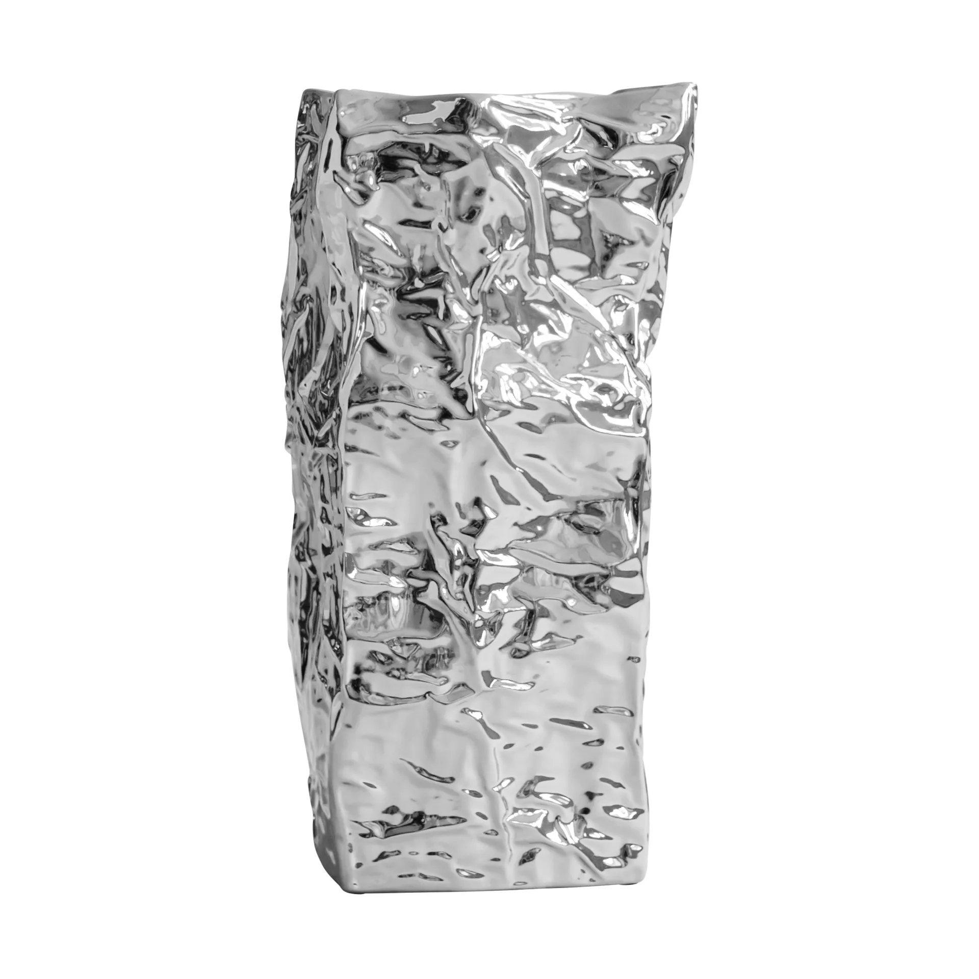 Kami maljakko big 49,5x35 cm, Chrome 101 Copenhagen