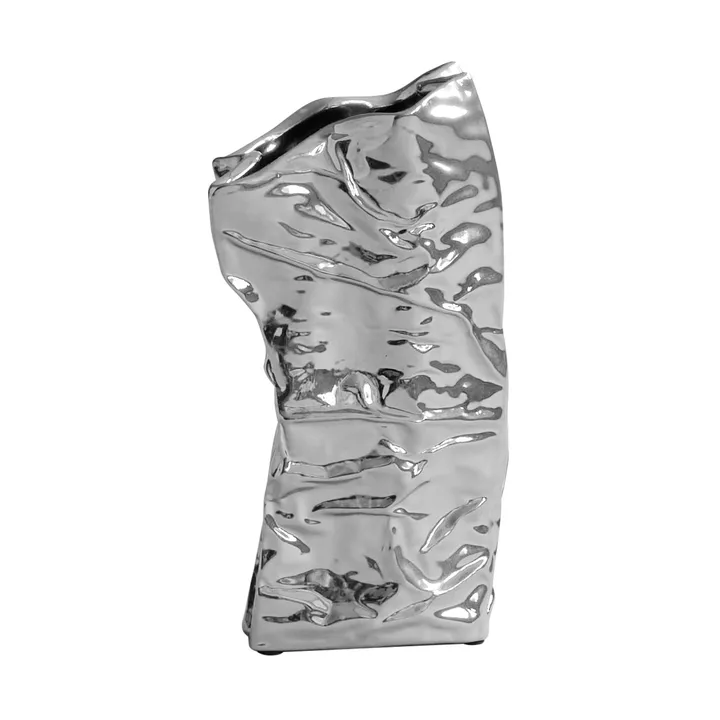 Kami maljakko mini 25x13 cm - Chrome - 101 Copenhagen