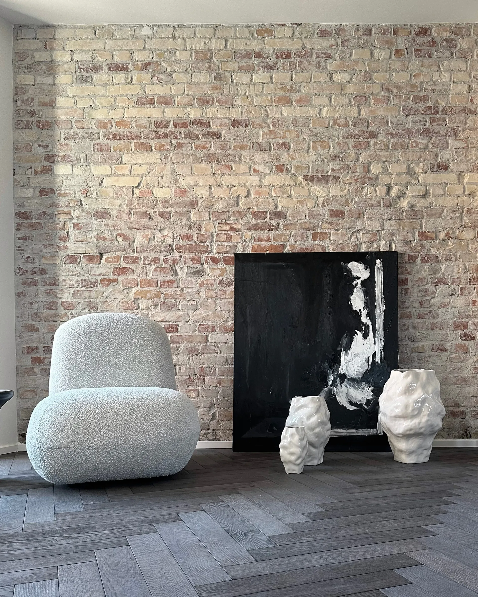 Katachi maljakko medio, Korkeakiiltoinen koivu 101 Copenhagen