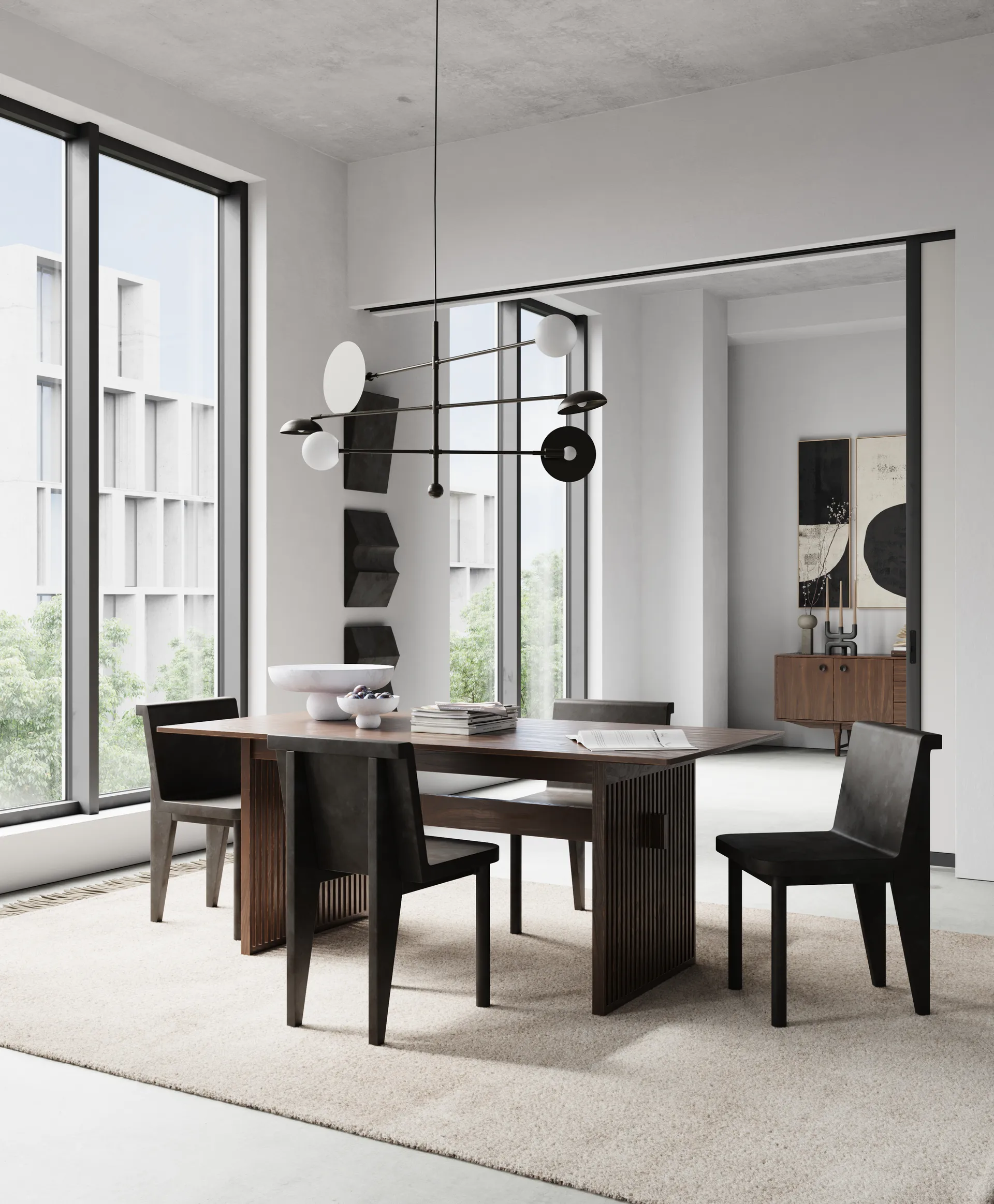 Sahn kattokruunu 58 x 125 cm, Bronze 101 Copenhagen