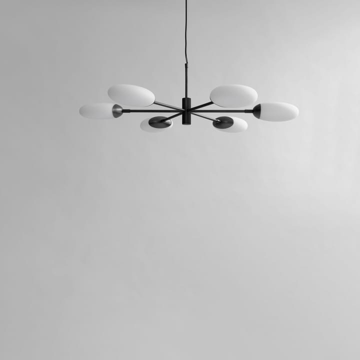 Salon Chandelier -kattokruunu, Opaque 101 Copenhagen
