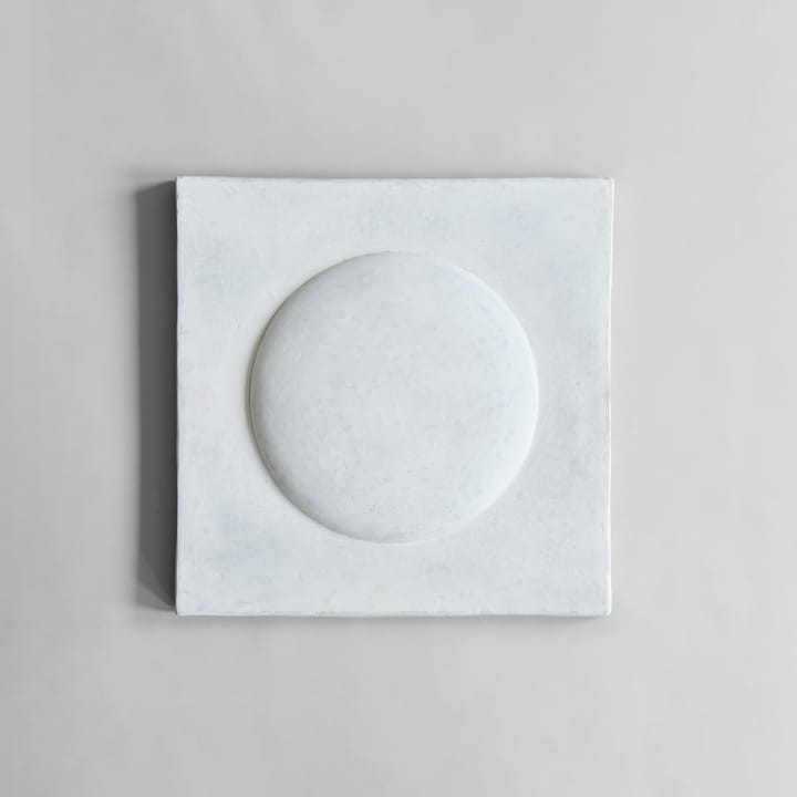 Sculpt Art Shield seinäkoriste 58 x 58 cm - Chalk white - 101 Copenhagen