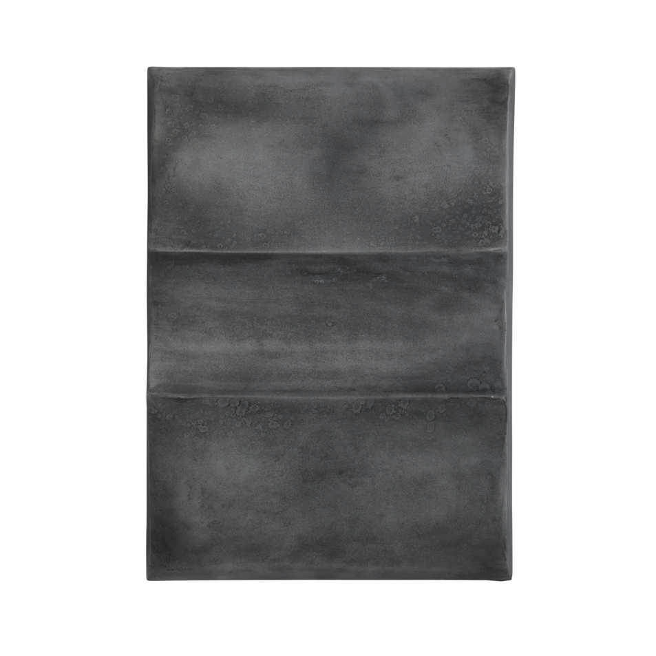 101 Copenhagen Sculpt Wall Art Wave mini Dark grey | Skandinaavinen Sisustus | Seinäkoristeet | Harmaa