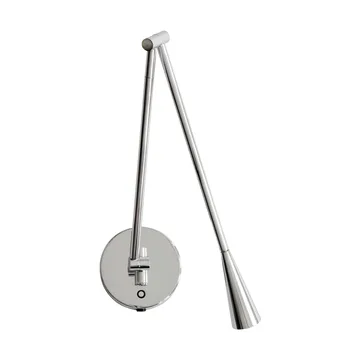 Snake seinälamppu - Krom - 101 Copenhagen