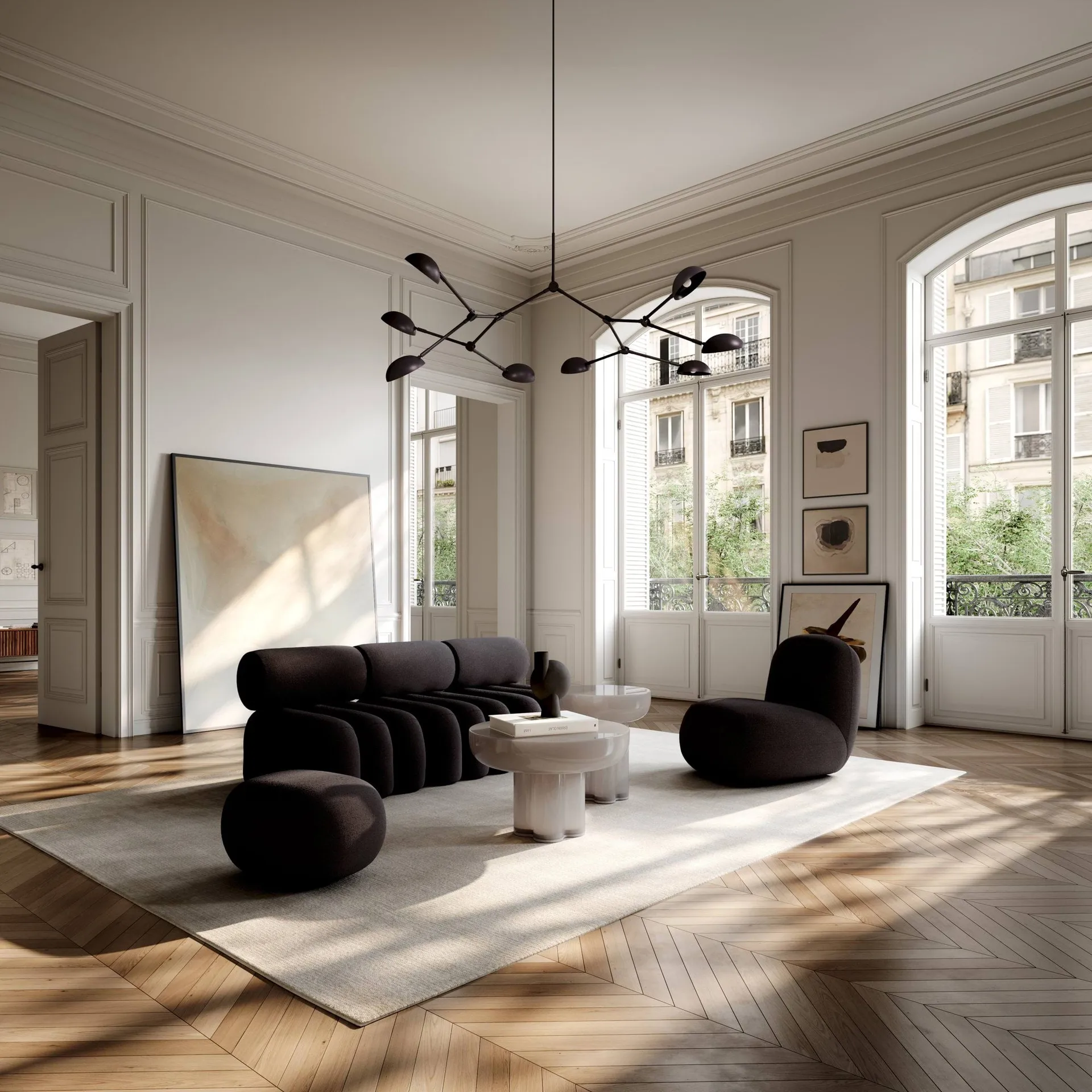 Sphere Bubl maljakko Medio, Chocolate brown 101 Copenhagen