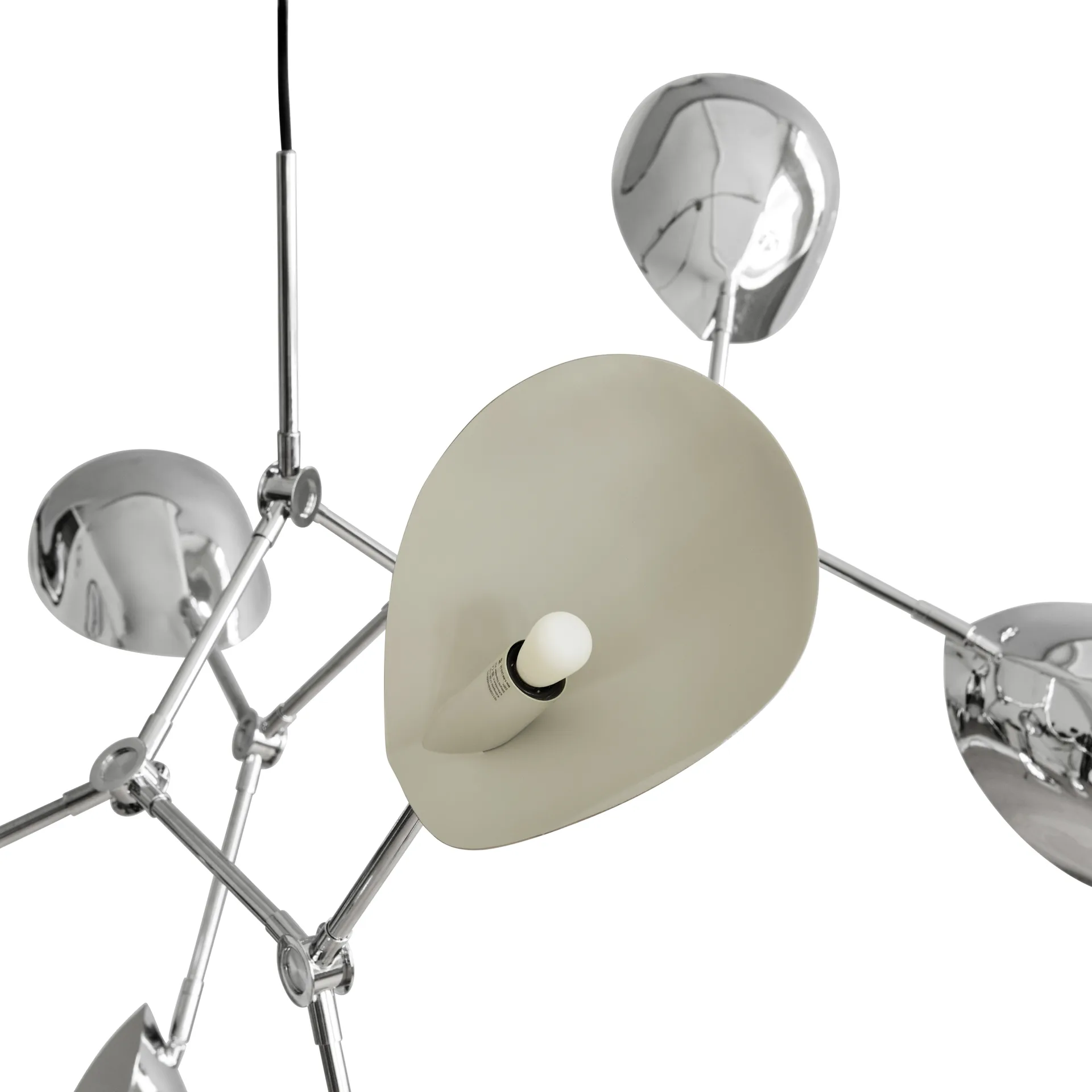 Stingray Chandelier -kattokruunu, Krom 101 Copenhagen