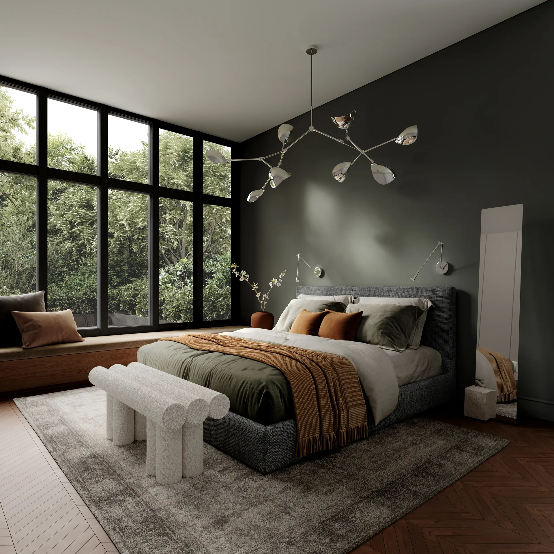 Stingray Chandelier -kattokruunu, Krom 101 Copenhagen