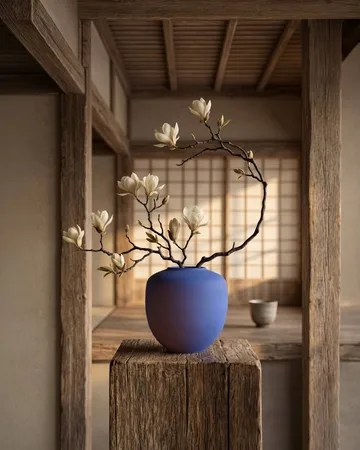 Sunao maljakko medio 30 cm - Marrakech blue - 101 Copenhagen