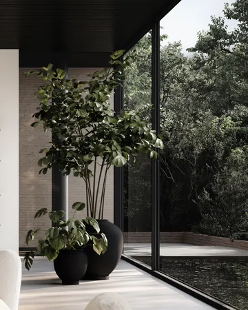 Sunao maljakko medio 30 cm. - Musta - 101 Copenhagen