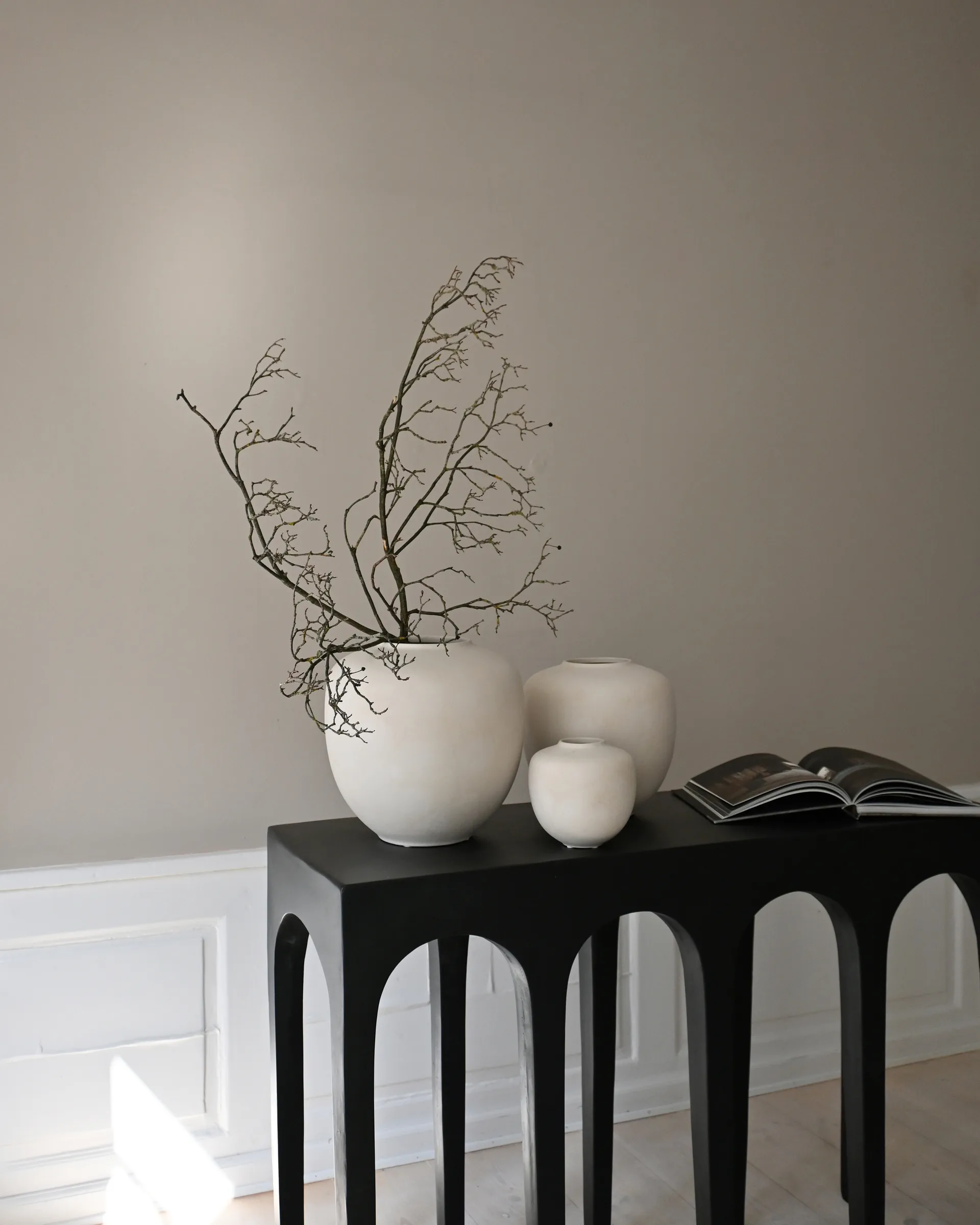 Sunao maljakko petit 15,5 cm, Koivu 101 Copenhagen