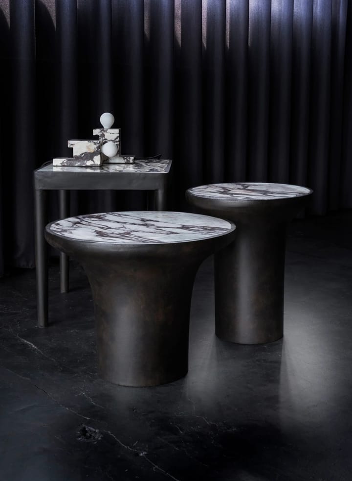 Tairu pöytä 38 x 38 cm - Calacatta - 101 Copenhagen