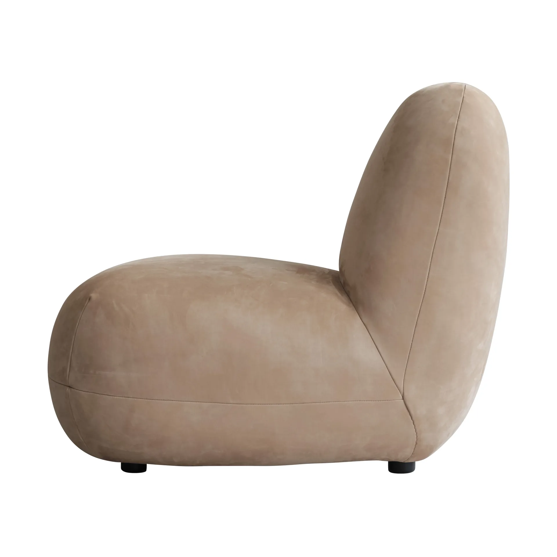 Toe Chair Flat nojatuoli 92x75 cm, Nubuck 101 Copenhagen