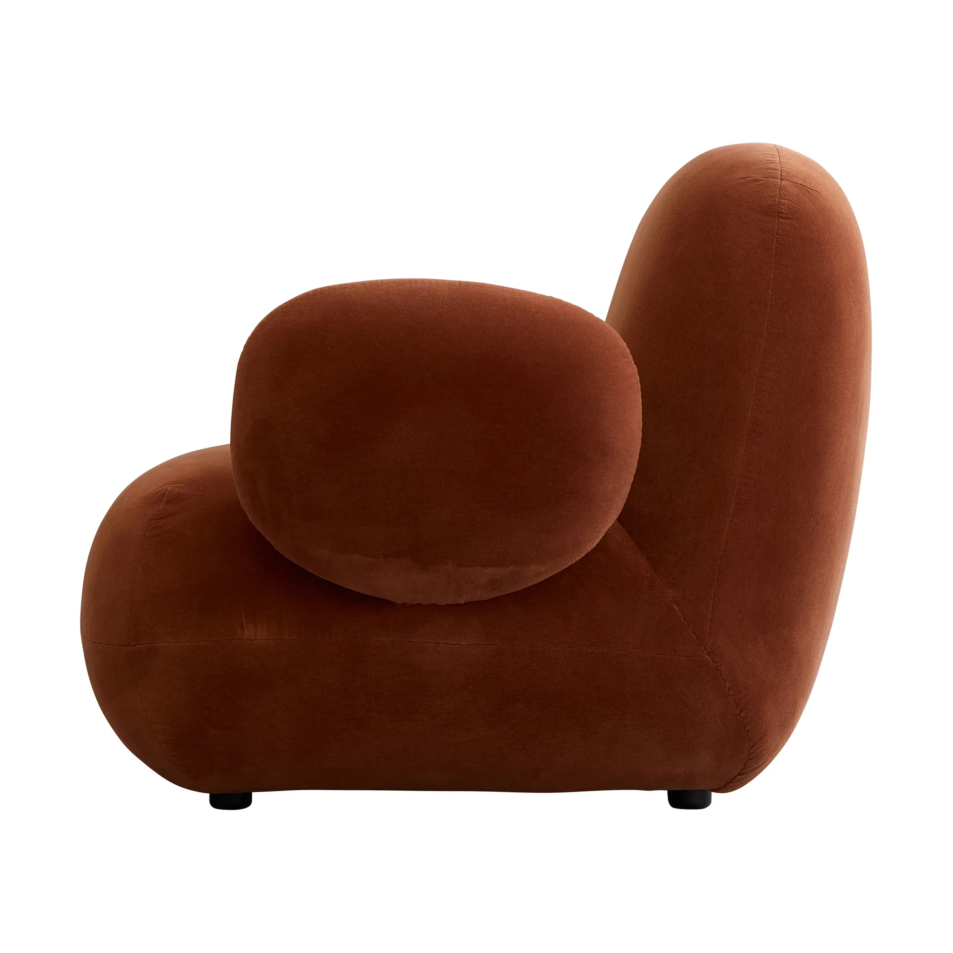 Toe Chair Flat nojatuoli 92x75 cm, ruoste 101 Copenhagen