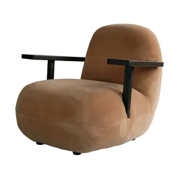 Toe chair nojatuoli käsinojilla - Coffee musta tammi-aavikko - 101 Copenhagen