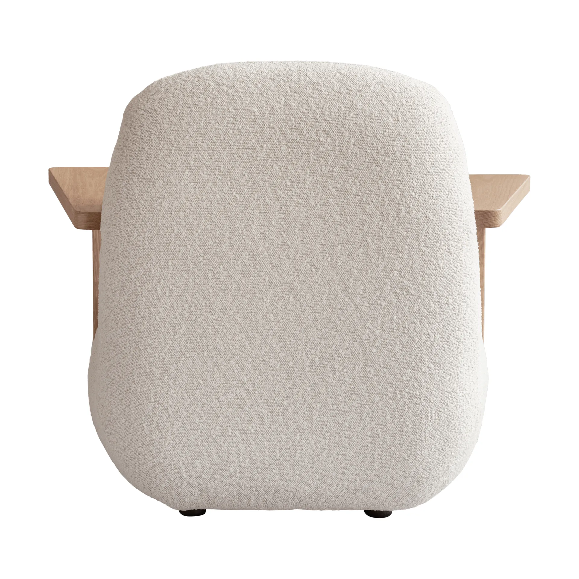 Toe chair nojatuoli käsinojilla, Natural oak-off white 101 Copenhagen