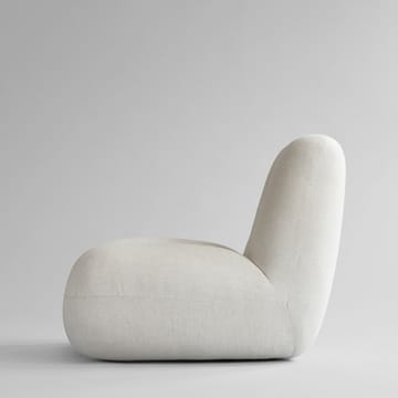 Toe lounge-nojatuoli pellava - White chalk - 101 Copenhagen