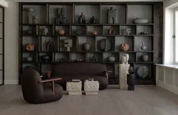 Toe Sofa sohva - Classic brown oak-dark brown - 101 Copenhagen