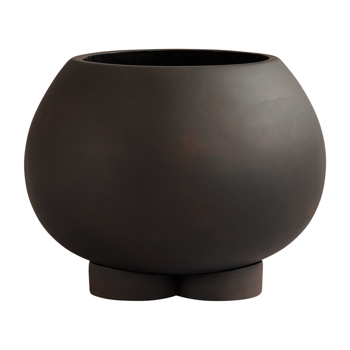 101 Copenhagen Urchin ruukku mini 35 cm Coffee | Skandinaavinen Sisustus | Ruukut | Ruskea