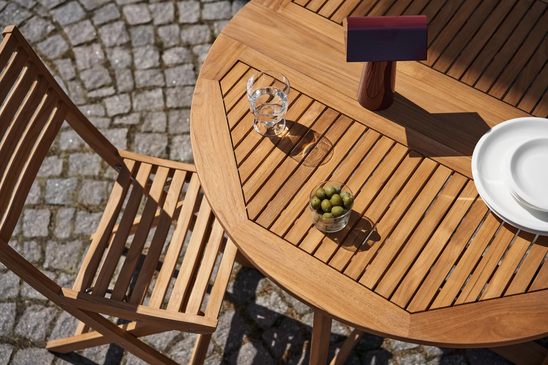 Aneboda taittopöytä, Tiikki 1898