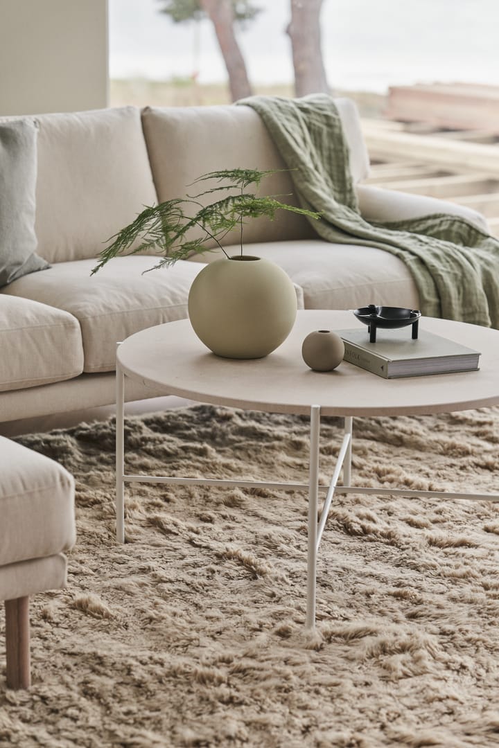 Aplaryd sohvapöytä Ø 90 cm - Beige kalkkikivi - 1898