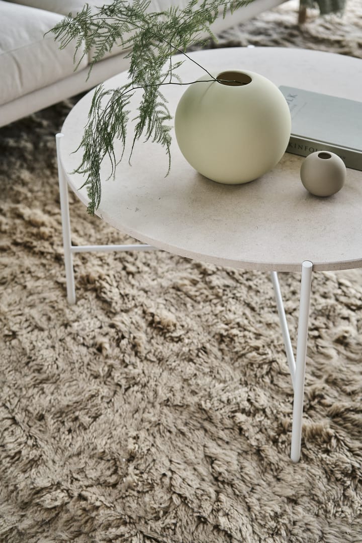 Aplaryd sohvapöytä Ø 90 cm - Beige kalkkikivi - 1898