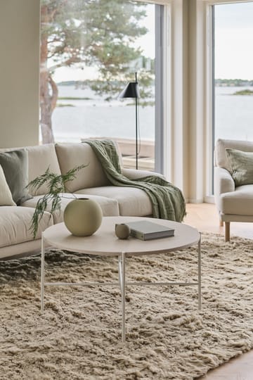 Aplaryd sohvapöytä Ø 90 cm - Beige kalkkikivi - 1898