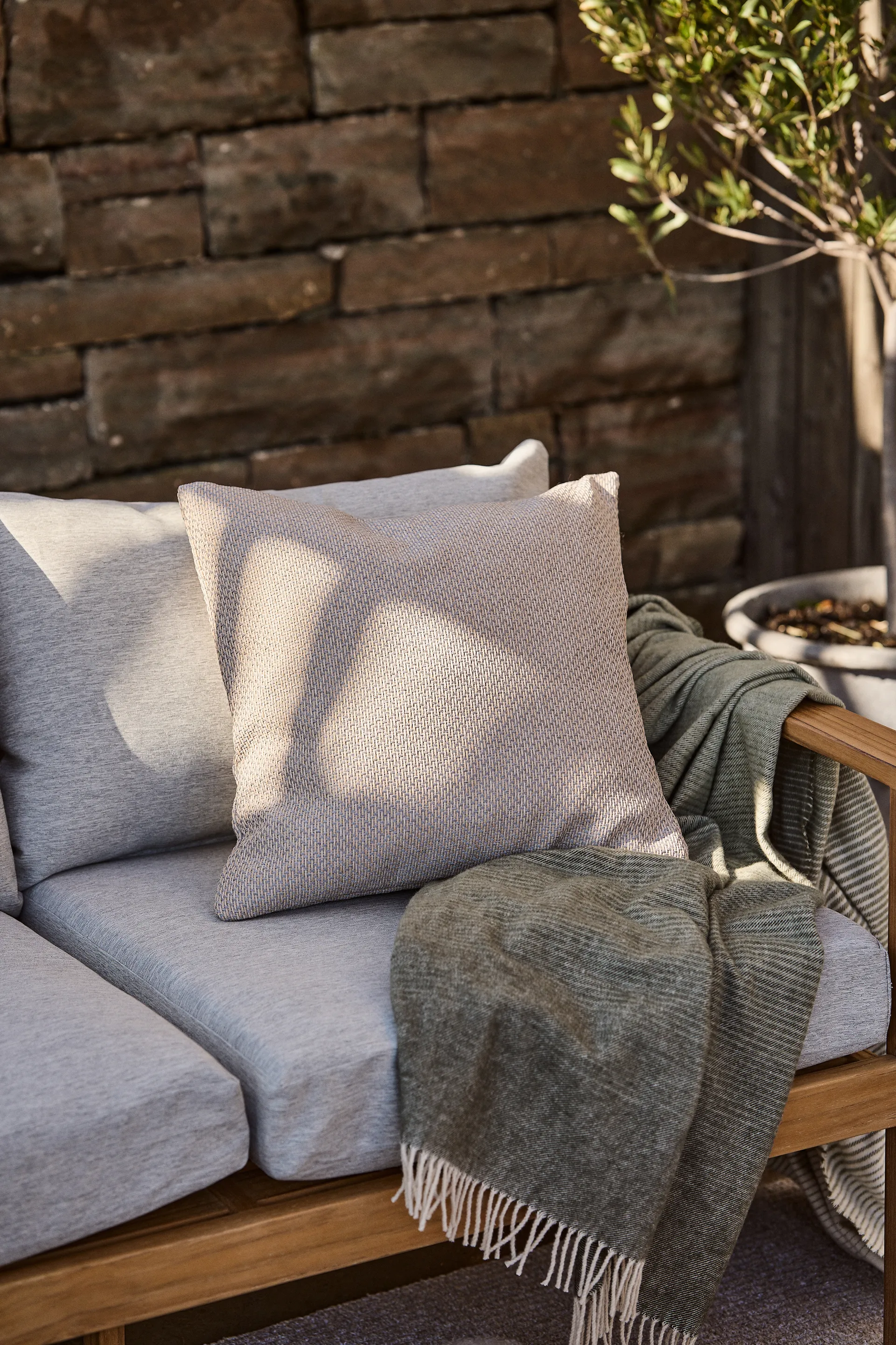 Asaryd tyyny 45 x 45 cm, Beige 1898